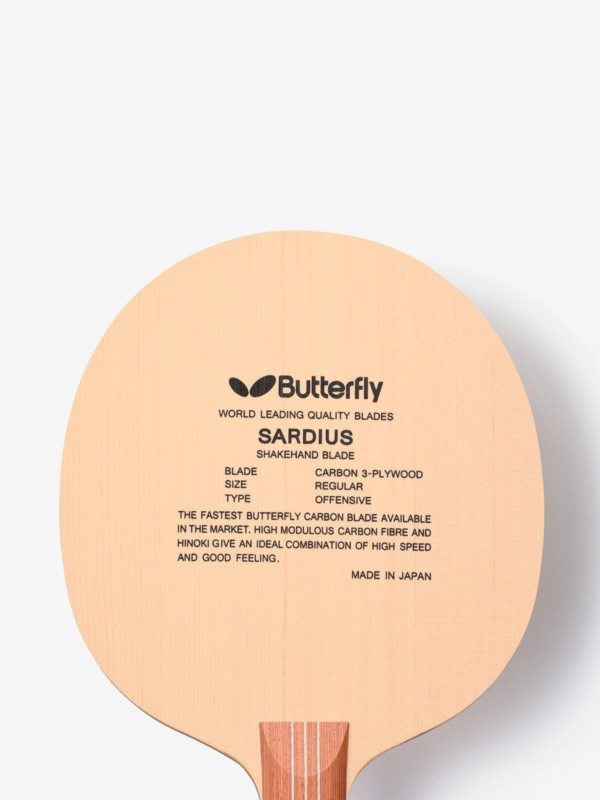 Sardius – Table Tennis Blade