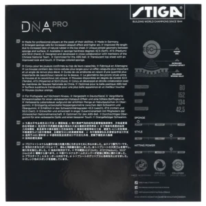 Stiga DNA Pro S -Table Tennis Rubber