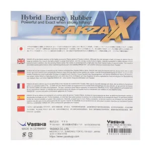 Rakza XX 2 Yasaka Rakza XX - Table Tennis Rubber