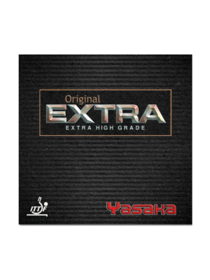 extra original is a reliable and balanced rubber designed for beginners and intermediate players