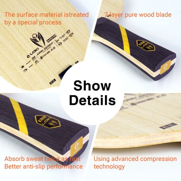 LOKI KIRIN 6 – Table Tennis Blade