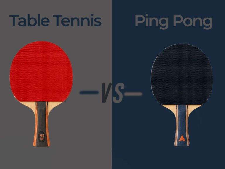 table Tennis vs Ping Pong