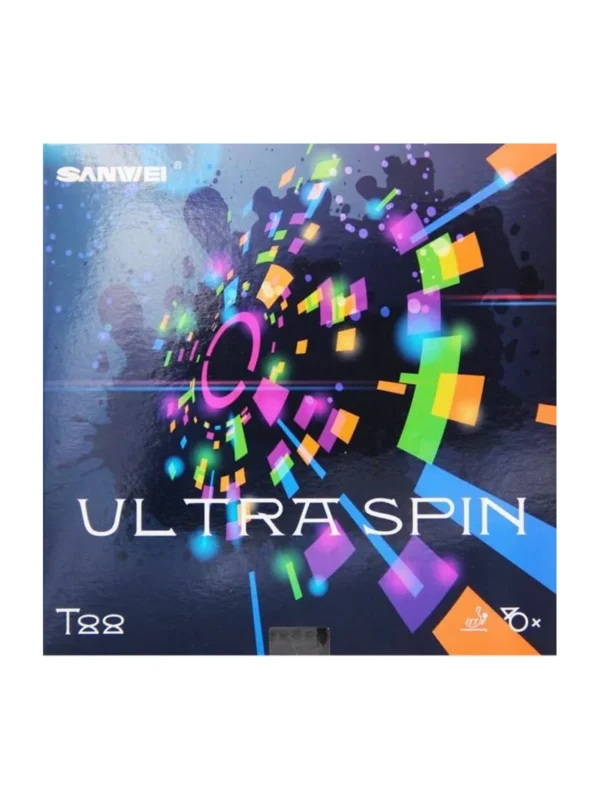 ultra spin main 1 Sanwei Ultra Spin - Table Tennis Rubber